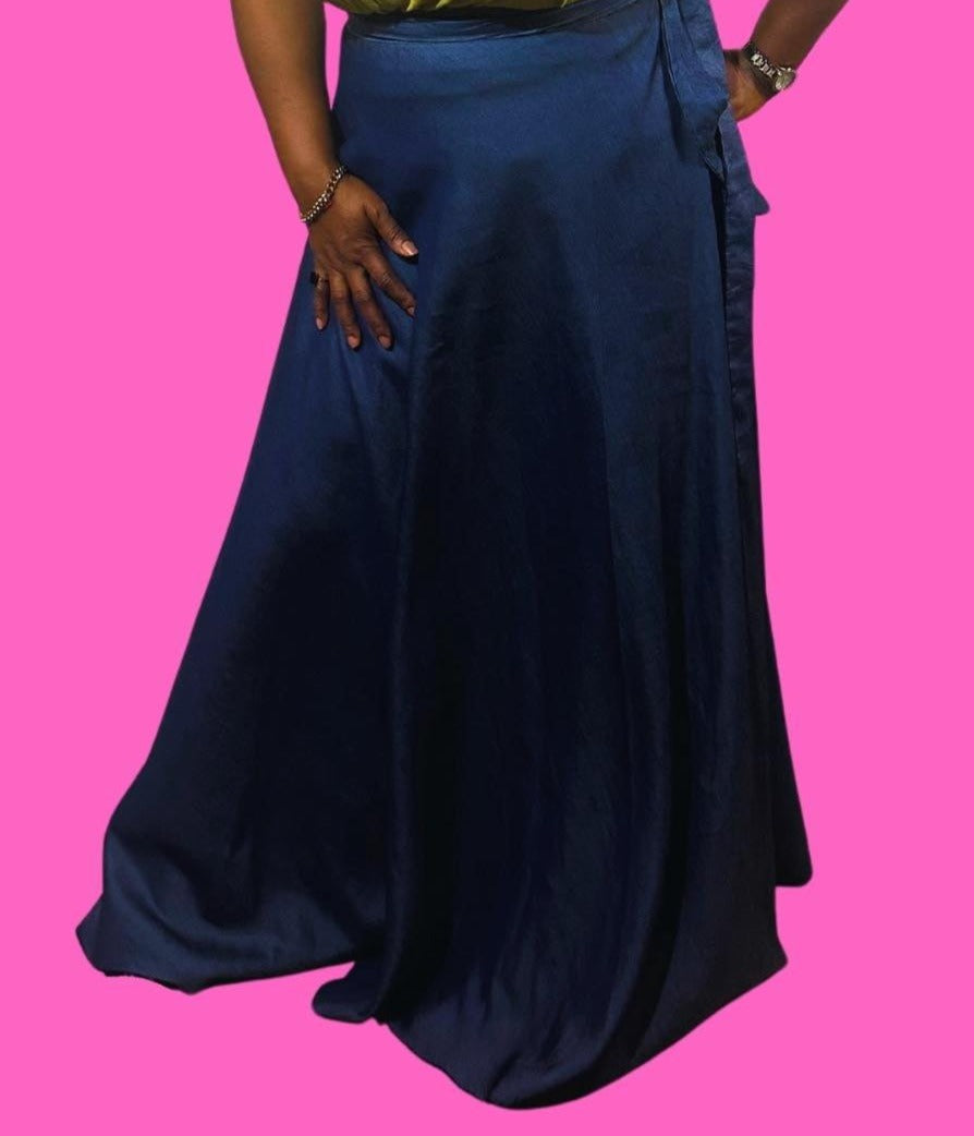 Jeans Wrap Skirt - Idara