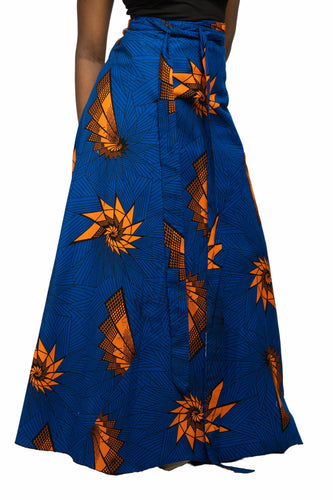 Ankara Wrap Skirt