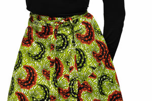 Ankara Wrap Skirt