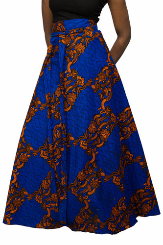 Ankara Wrap Skirt