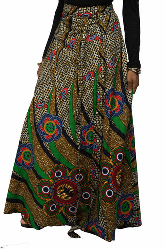 Ankara Wrap Skirt