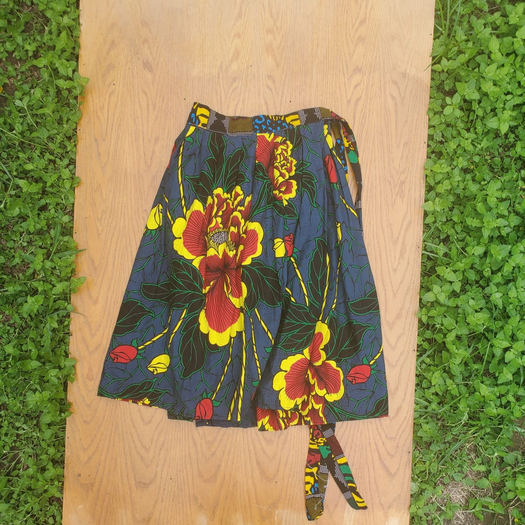 Ankara Wrap Skirt