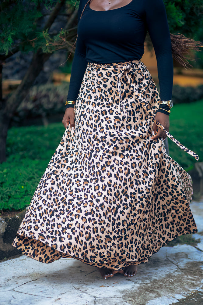 Chiffon Wrap Skirt
